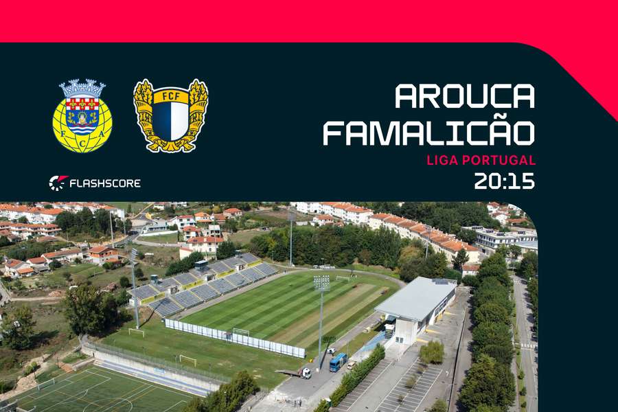 Arouca recebe Famalicão na 23.ª jornada da Liga