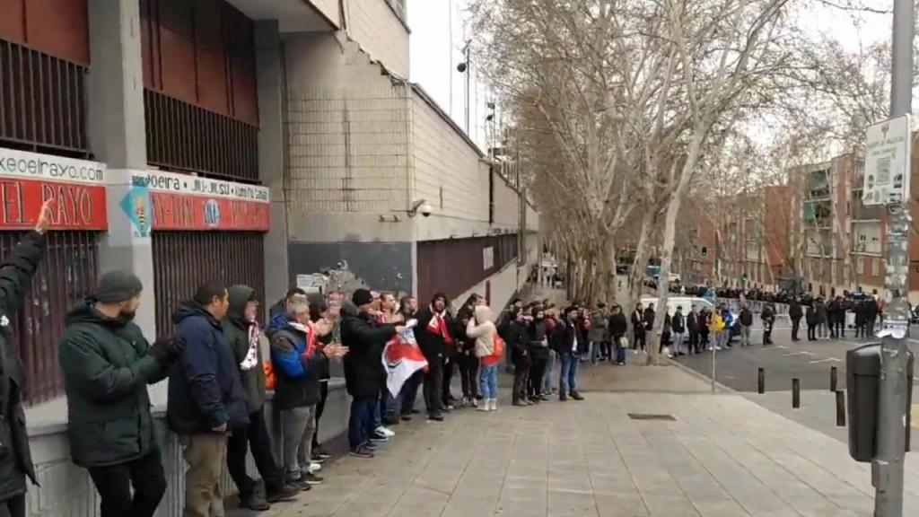 Protesto Rayo Vallecano