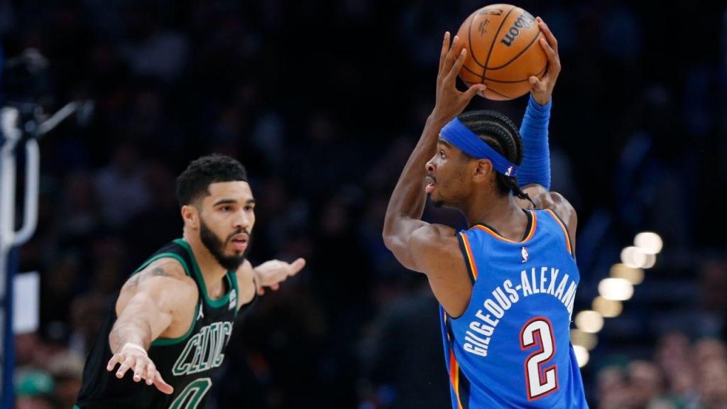 Oklahoma City Thunder-Boston Celtics (AP Photo/Nate Billings)