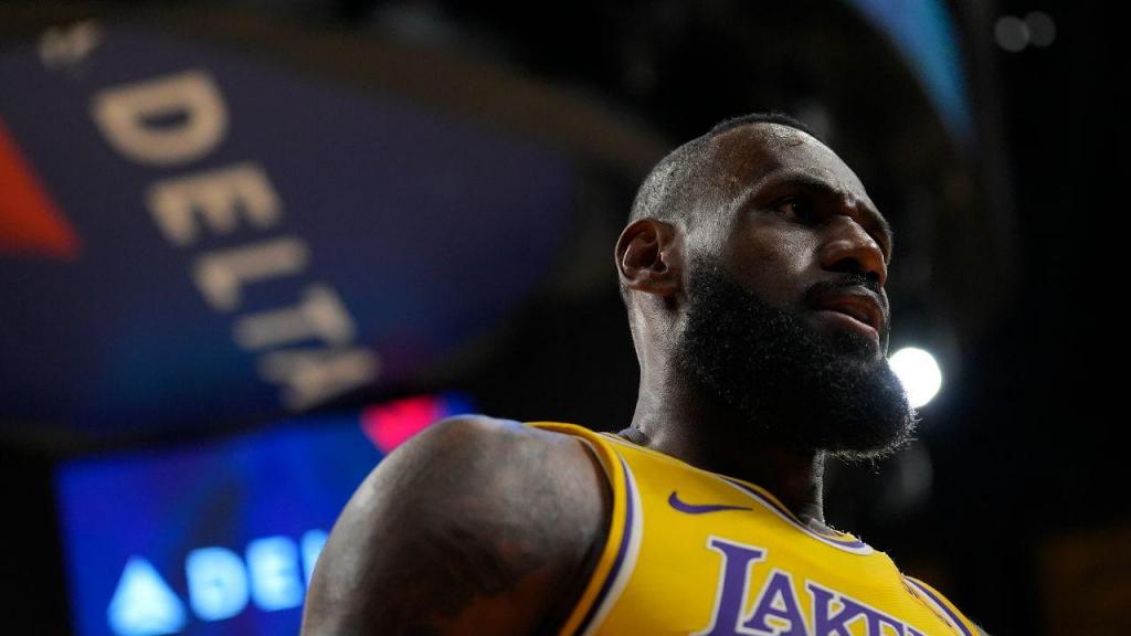 LeBron James, jogador dos Los Angeles Lakers (AP)