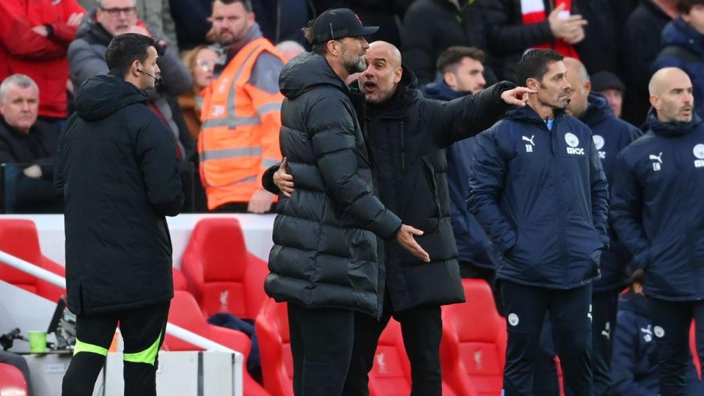 Jurgen Klopp e Pep Guardiola