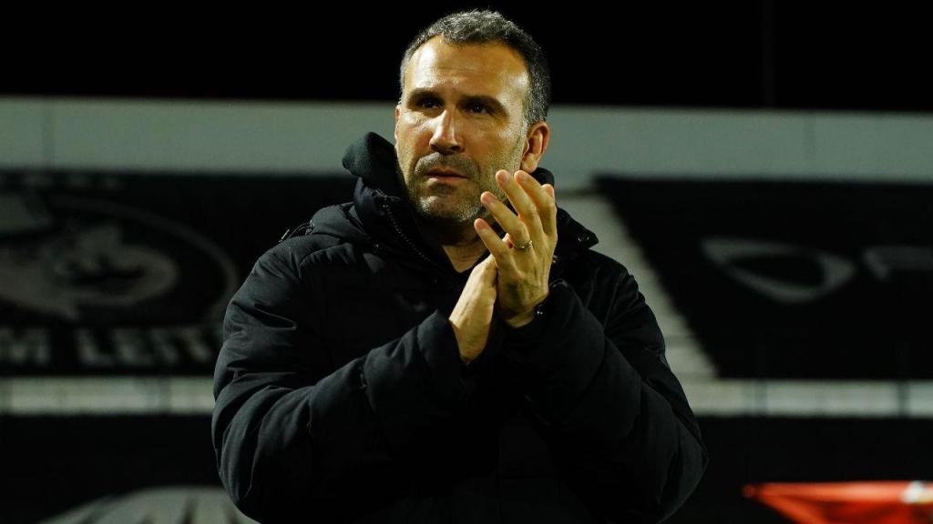 Sérgio Vieira, treinador do Estrela Amadora (	Gualter Fatia/Getty Images Sport)