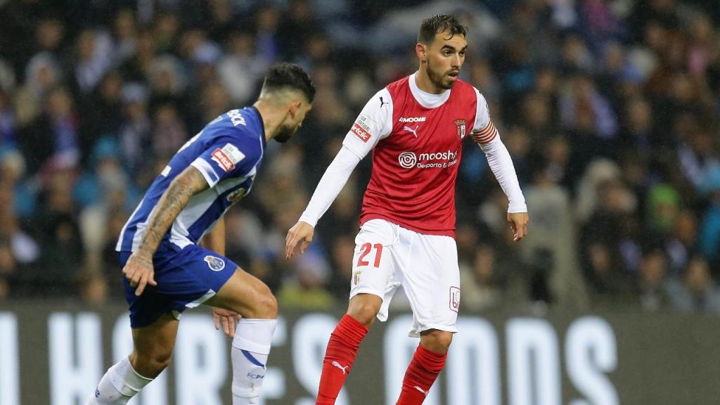 Ricardo Horta no FC Porto-Sp. Braga (MANUEL FERNANDO ARAÚJO/Lusa)