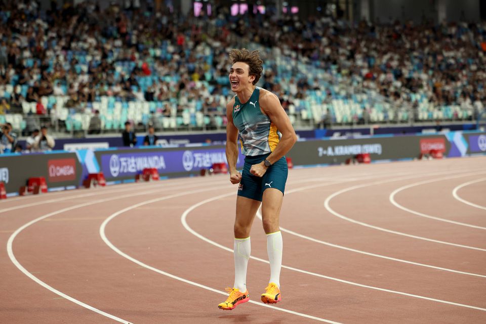 Vídeo: Duplantis volta a bater recorde mundial de salto com vara