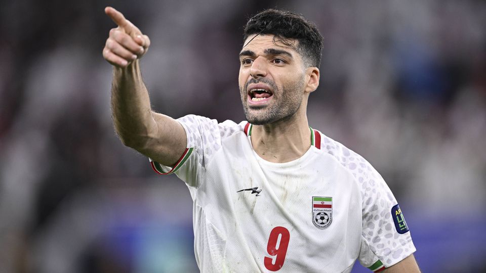 Taremi assiste na goleada do Irão ao Turquemenistão