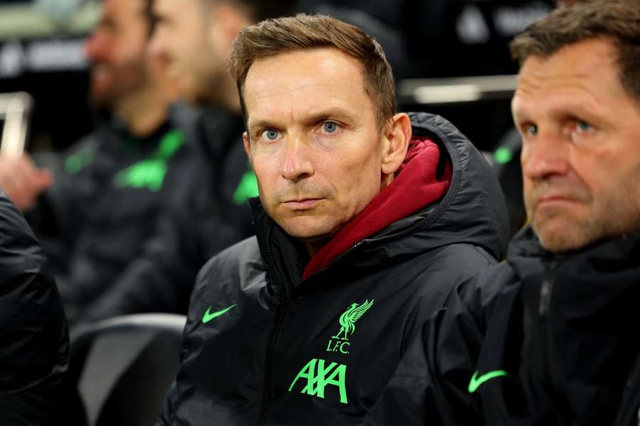 Pep Lijnders, treinador adjunto do Liverpool