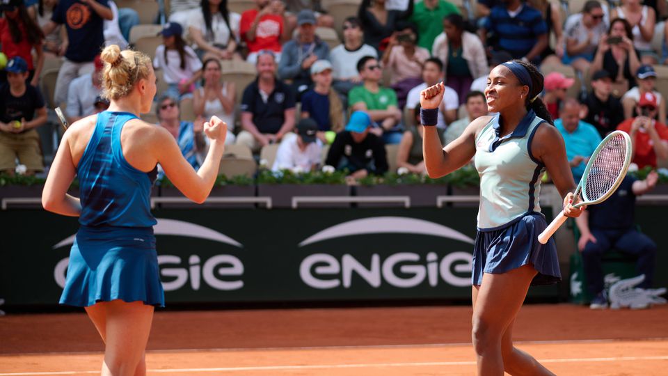 Roland Garros: Gauff e Siniakova sagram-se campeãs de pares