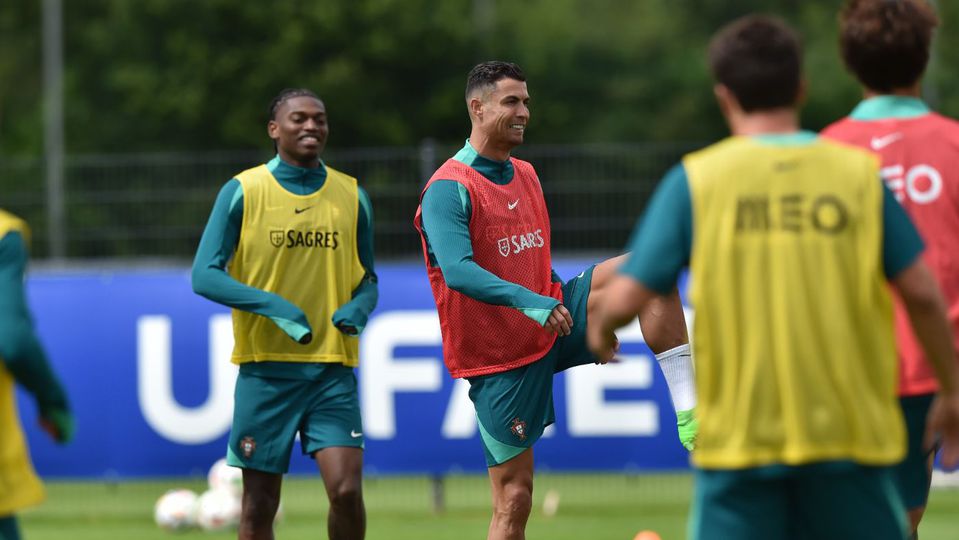 Ronaldo a liderar primeiro treino em Marienfield