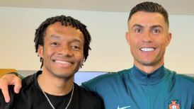 Cuadrado matou saudades de Ronaldo e Cancelo