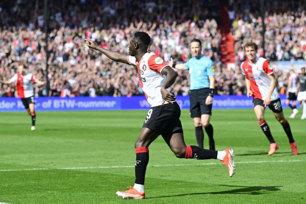 O Feyenoord humilha o Ajax. AFP