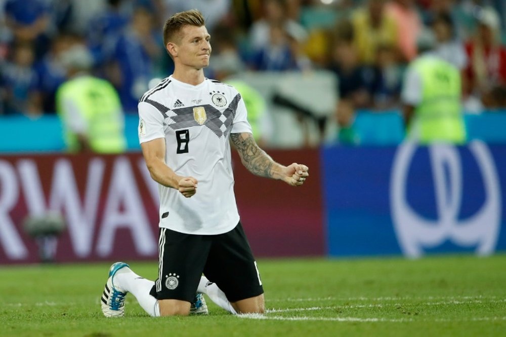 Kroos retorna à seleção alemã, quase três anos depois. AFP