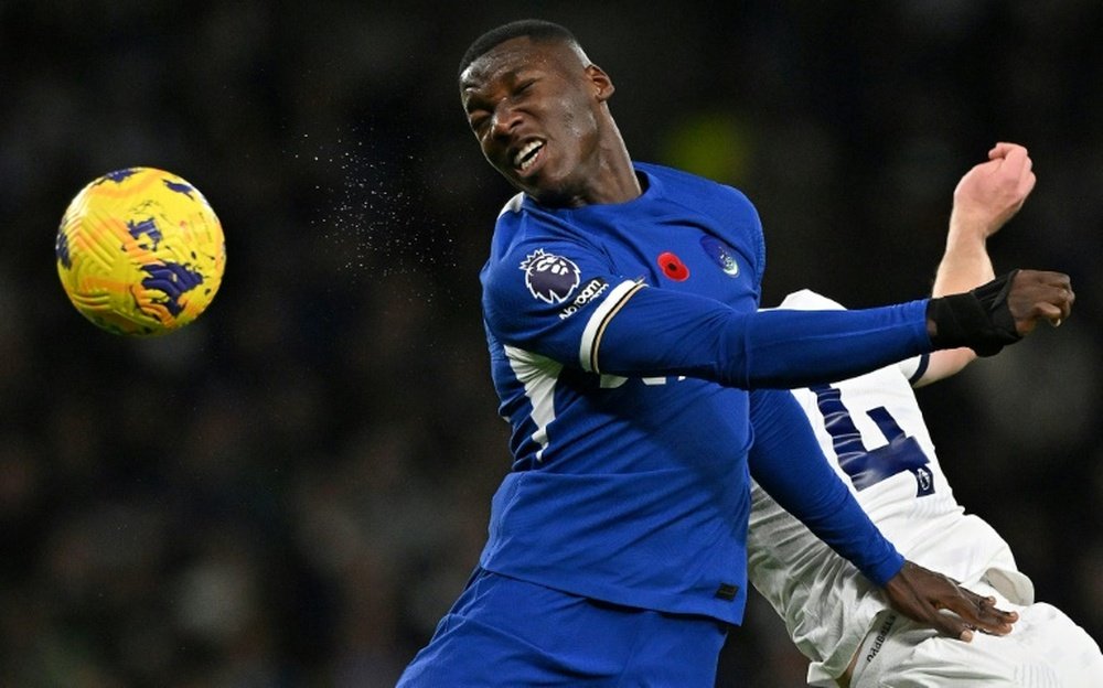 Caicedo ainda não marcou nenhum gol ou deu assistência, em 27 jogos competitivos pelo Chelsea. AFP