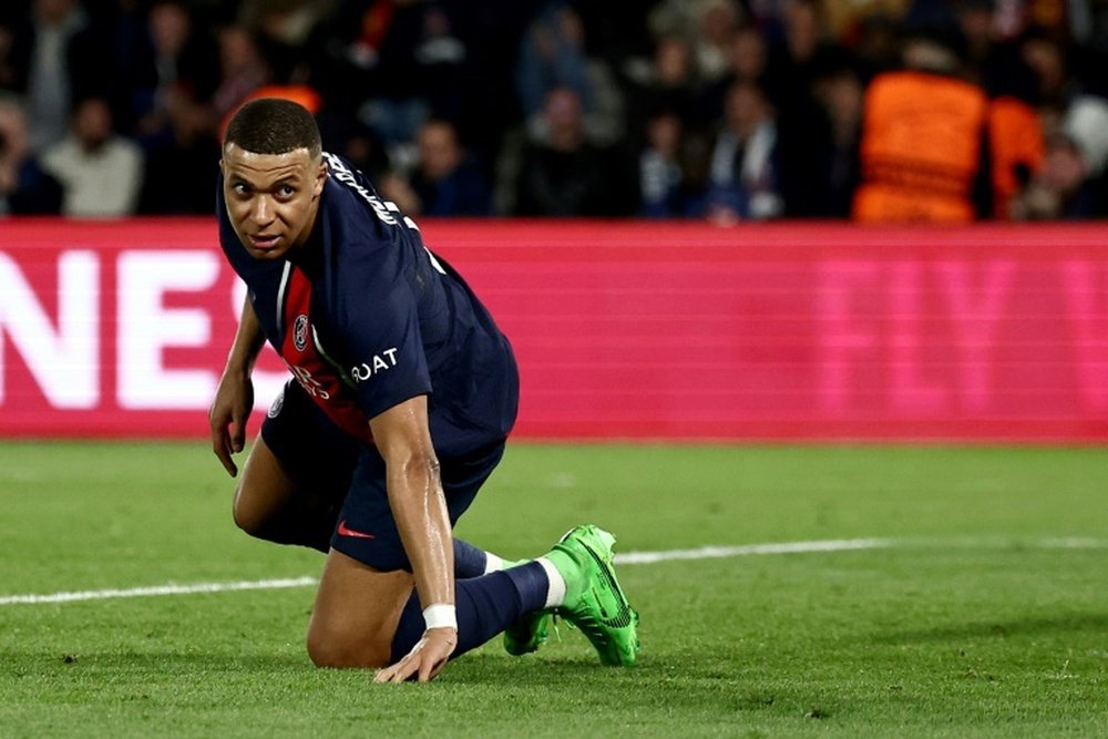 Dugarry atacou Mbappé. AFP