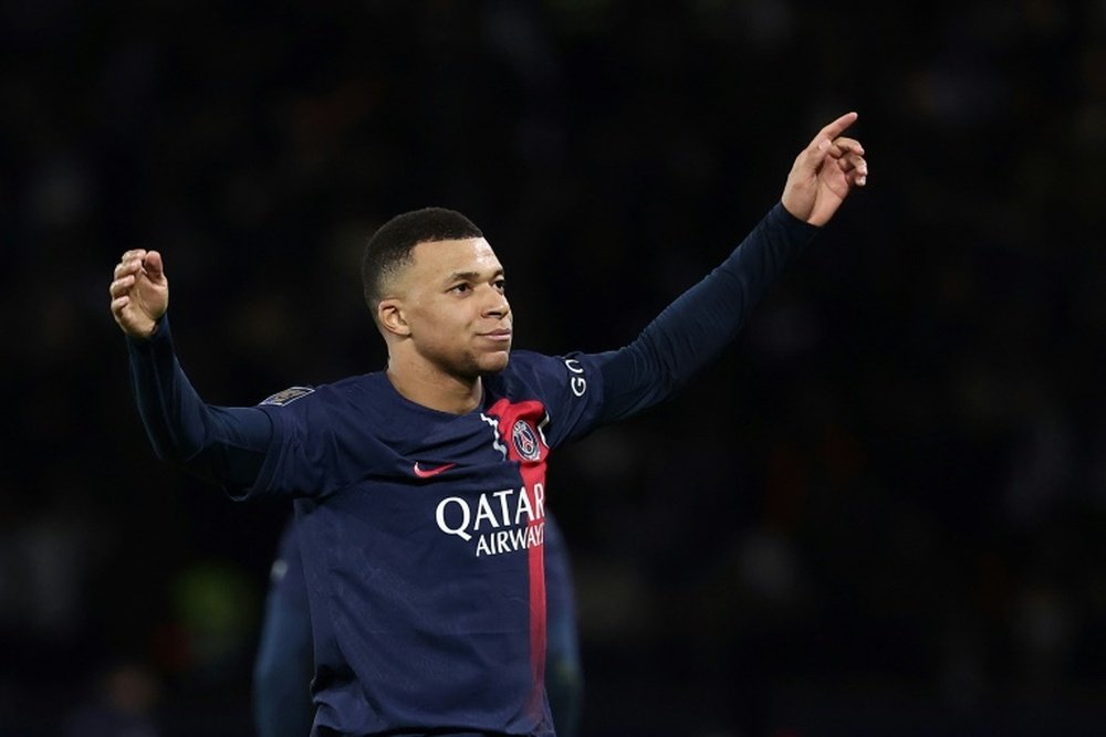 O vestuário já sabe: Mbappé deixará o PSG. AFP