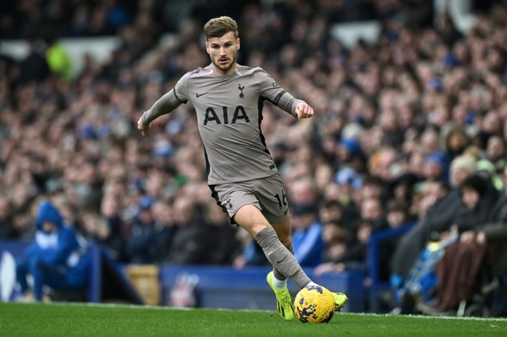 Timo Werner perde o restante da temporada. AFP