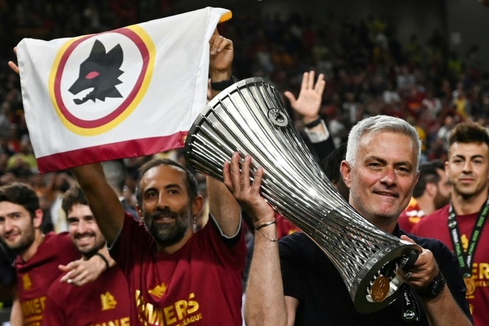 Mourinho se sentiu traído em Roma. AFP