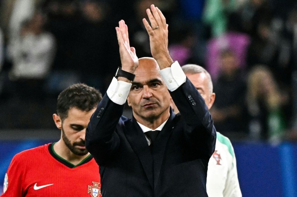 Roberto Martínez, técnico da Seleção de Portugal. AFP