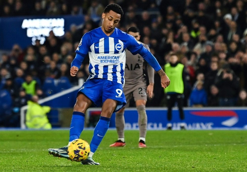 João Pedro dá um show e o Brighton segue firme na FA Cup. AFP