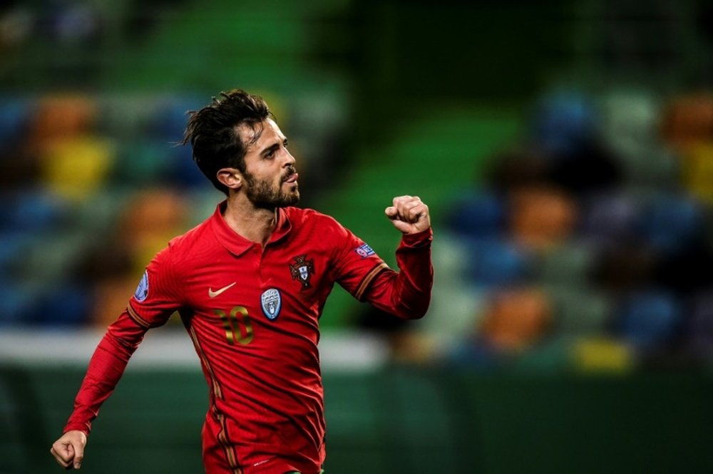 Bernardo Silva quer o título da Euro. AFP