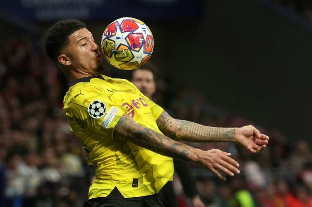 Sancho tem sido titular em todos os jogos da Champions, desde que voltou. AFP