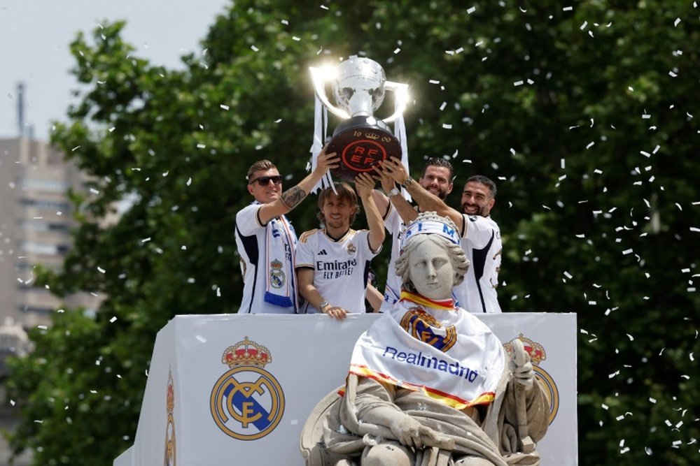 Real Madrid, o clube mais caro do mundo. AFP