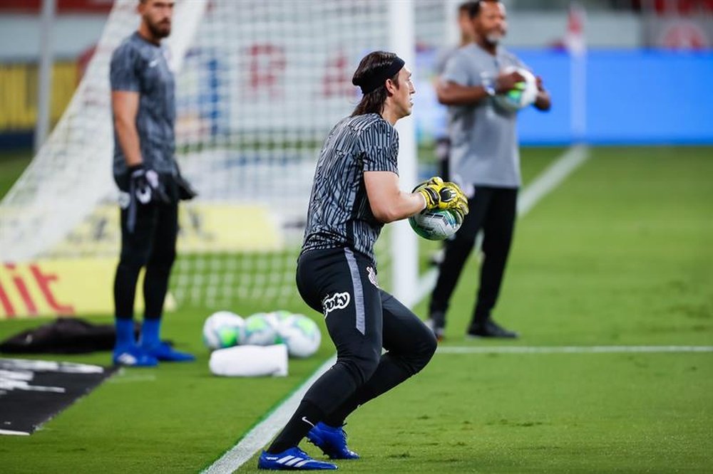 Cassio do Corinthians em foto de arquivo. EFE