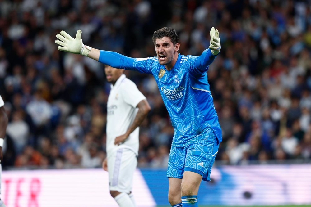 Courtois, pronto para voltar. EFE