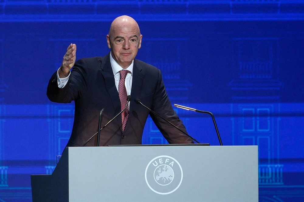 Gianni Infantino: 'o que fazemos não é suficiente'. EFE