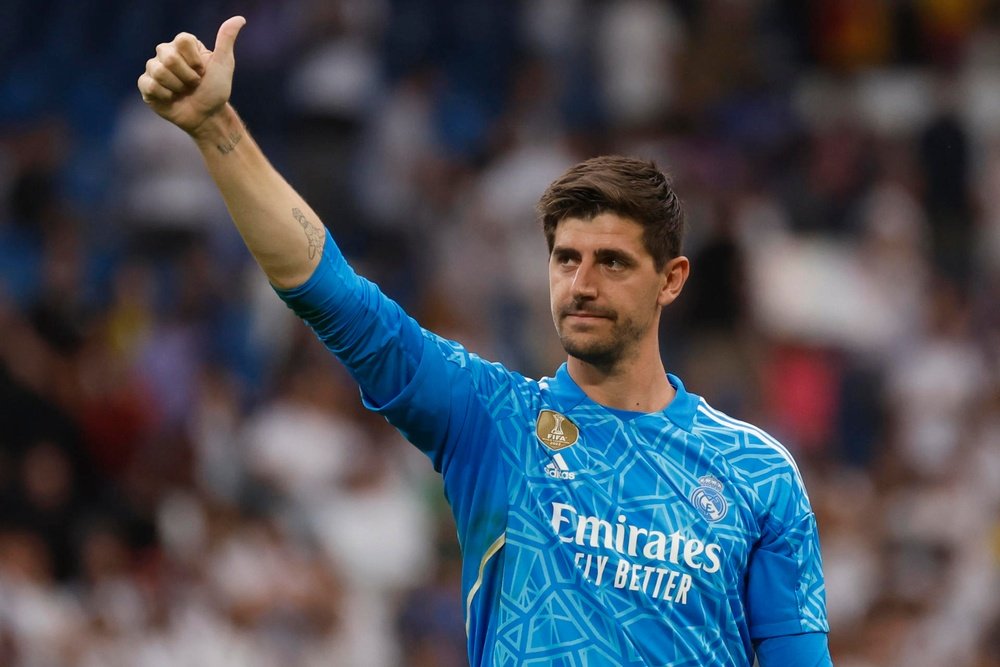 Courtois, Mendy e Rodrygo são relacionados. EFE/Daniel González