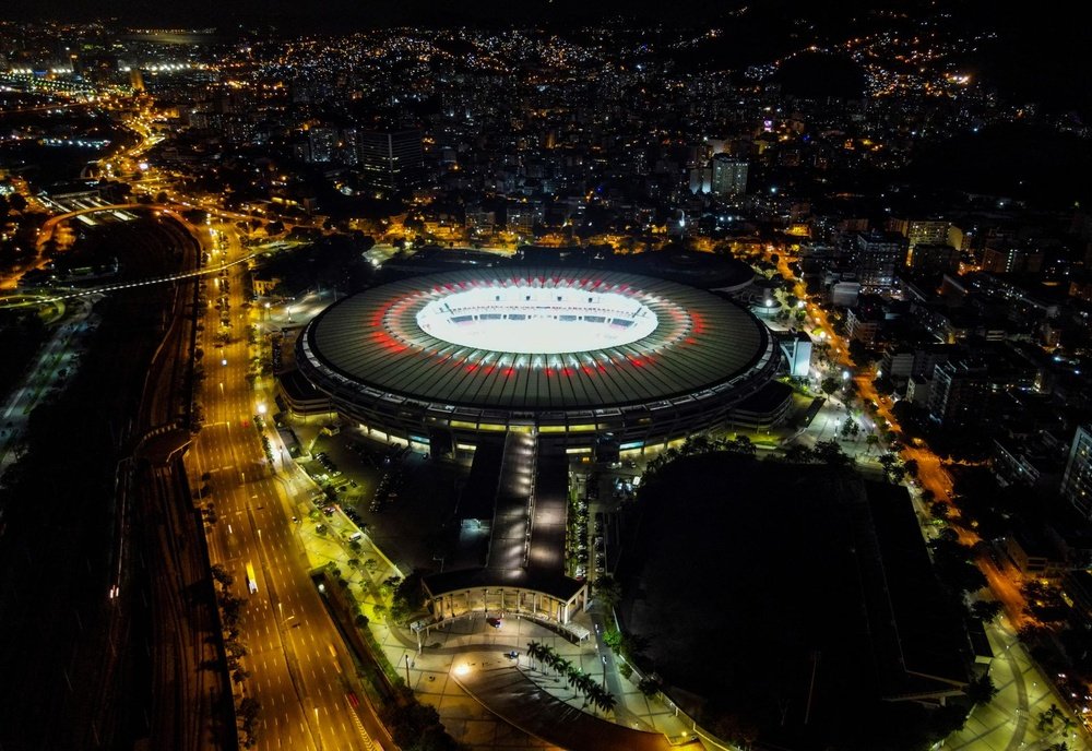 Fotografia do estádio Maracanã, no Rio de Janeiro(Brasil). EFE/Antonio Lacerda