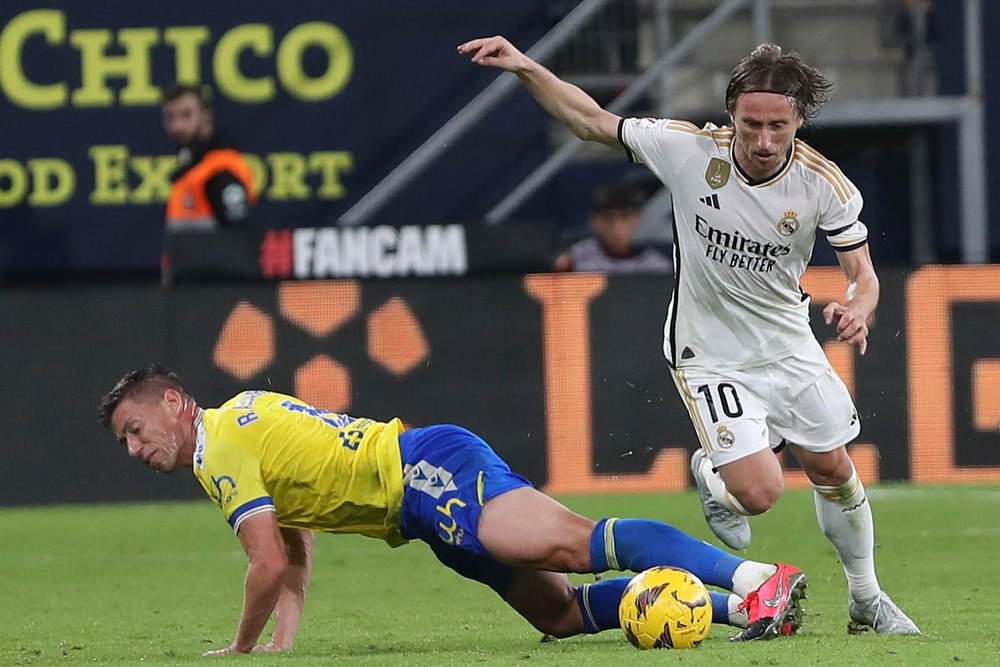 Modric esteve perto do Al Nassr. EFE