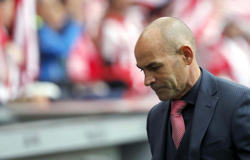 Foto de arquivo do técnico Paco Jémez. EFE/Luis Tejido