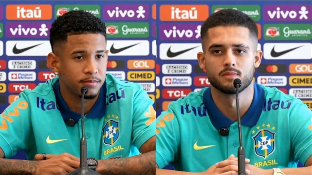 Savinho e Yan Couto concordam: não sabem se voltarão ao Girona. Captura/CBF