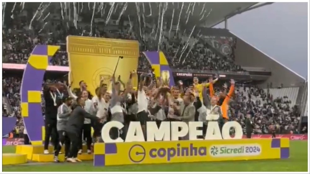 Corinthians campeão da Copinha 2024. Besoccer