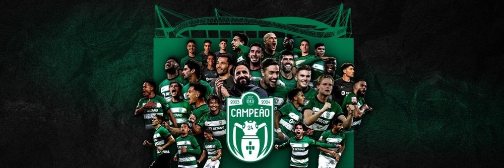 O Sporting CP recupera o cetro de Portugal. Twitter/SportingCP