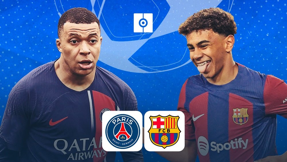 Escalações confirmadas de PSG e Barcelona. BeSoccer