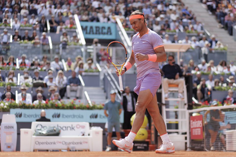 Nadal sobrevive a maratona em Madrid: «Vamos ver como acordo amanhã»