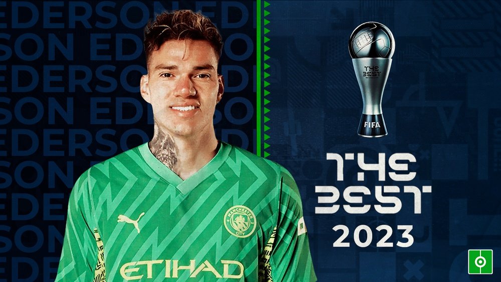 Ederson ganha o The Best de melhor goleiro de 2023. BeSoccer