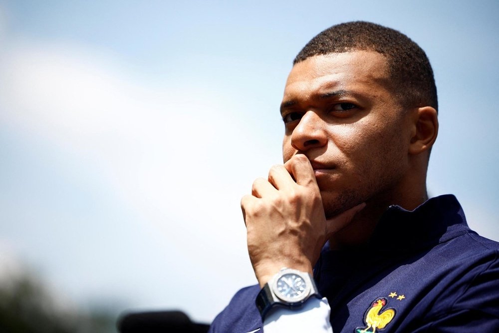 Mbappé, o 'luxo à francesa'. EFE/EPA/SARAH MEYSSONNIER