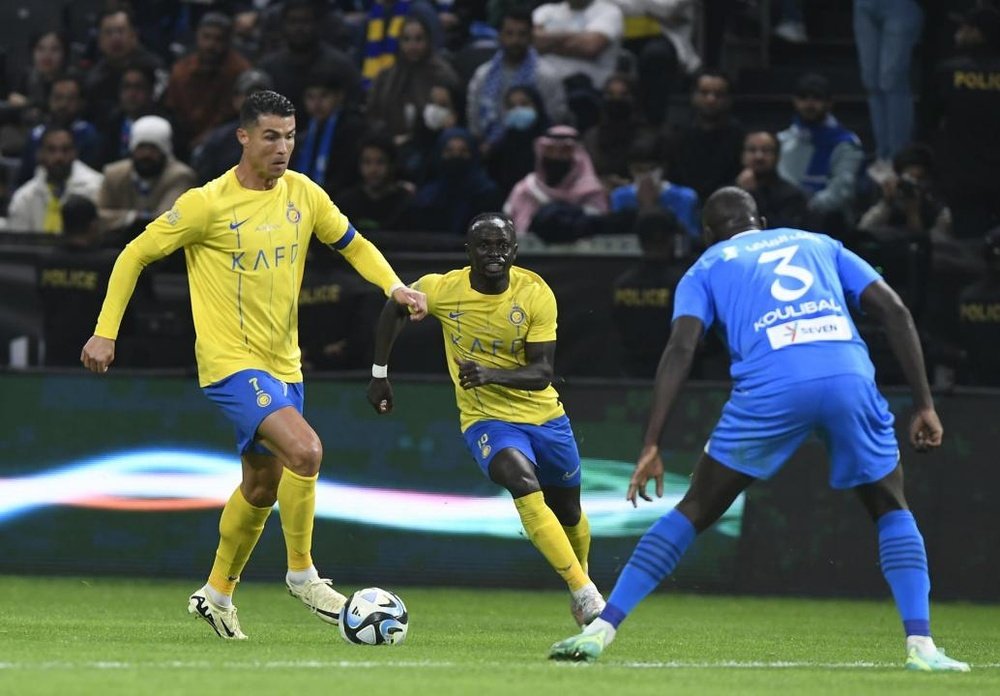 O Al Hilal enterrou o Al Nassr de Cristiano. EFE