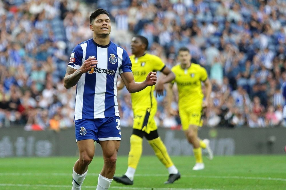 Evanilson, com a camisa do FC Porto. EFE