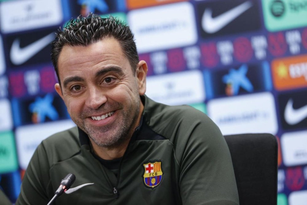 Xavi rebateu as críticas ao Barcelona. EFE