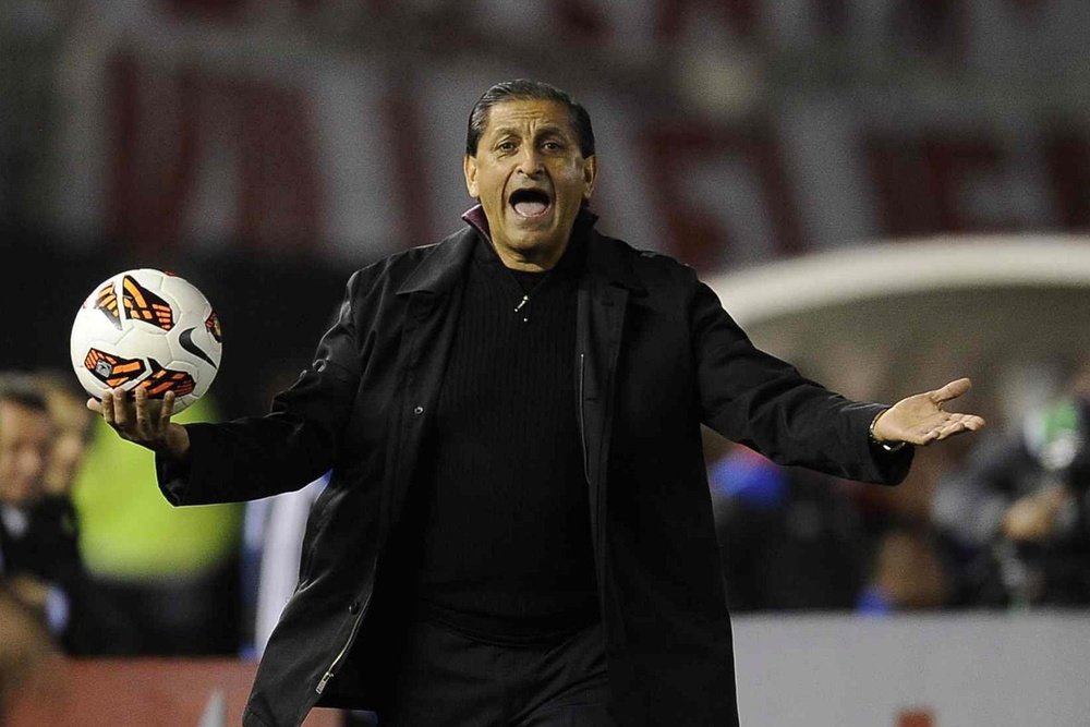 Ramón Díaz, técnico do Vasco, em foto de arquivo. EFE/ Fernando Gens ARCHIVO