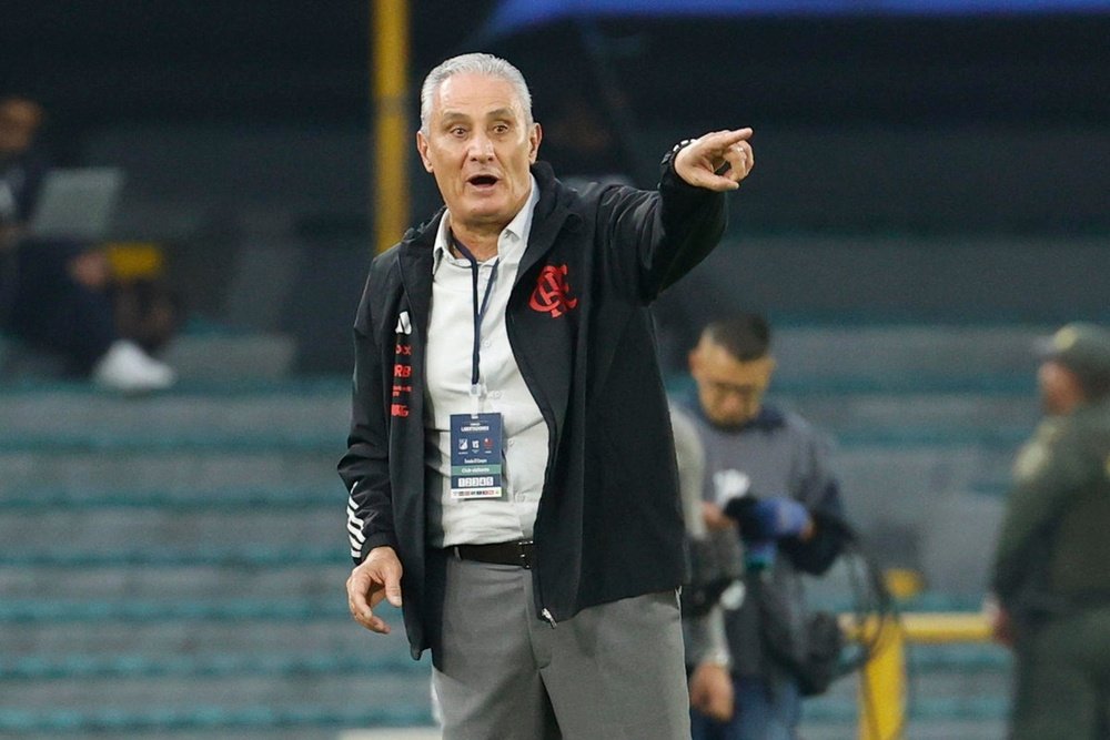 Tite, técnico do Flamengo, em foto de arquivo. EFE