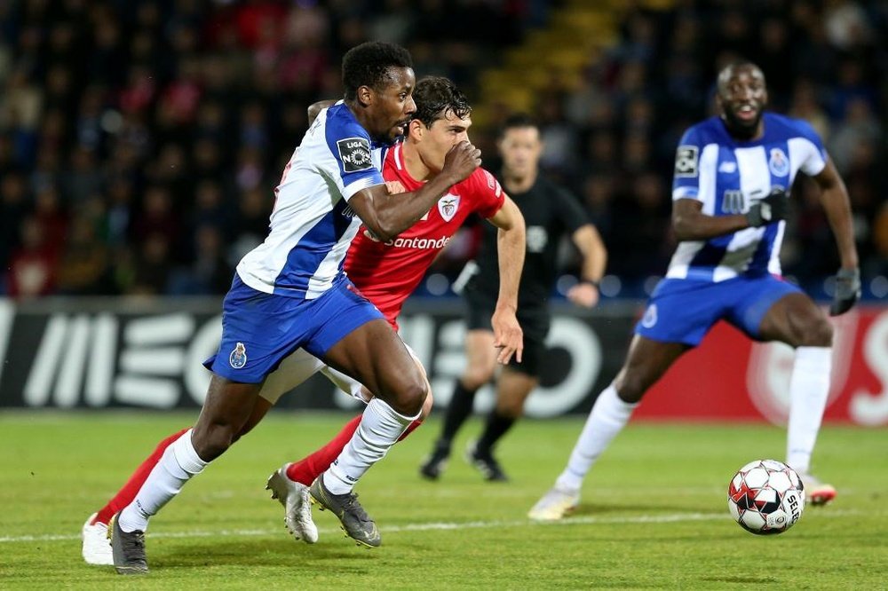 Santa Clara - FC Porto disputam partida pela Taça de Portugal. Twitter/FCPorto