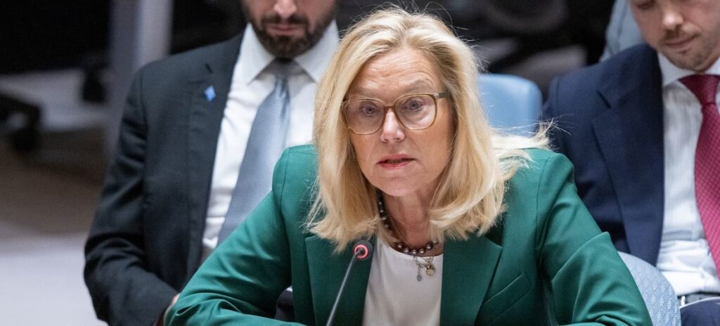 Em discurso no Conselho de Segurança da ONU, a coordenadora humanitária e de reconstrução para Gaza, Sigrid Kaag, destacou a gravidade da crise humanitária (Foto de arquivo)