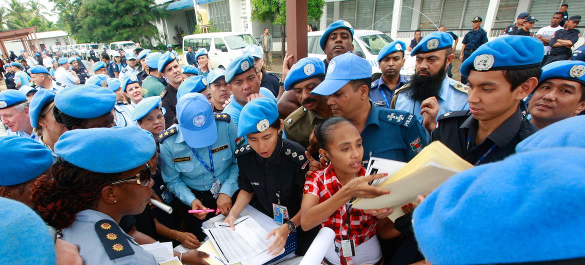 ONU e Polícia Nacionla de Timor preparam-se para as eleições presidenciais de 2012