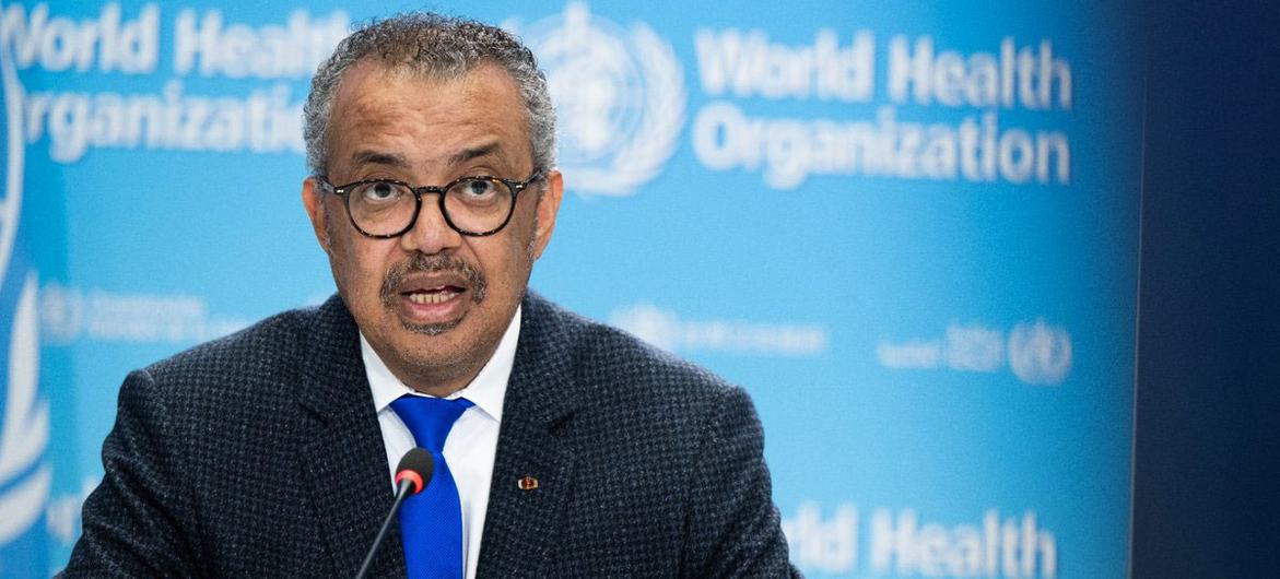 Diretor-geral da OMS, Tedros Ghebreyesus