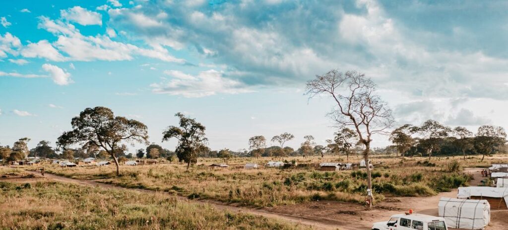 Cabo Delgado, Moçambique, uma clínica móvel de saúde apoiada pelo UNFPA visitando uma comunidade remota