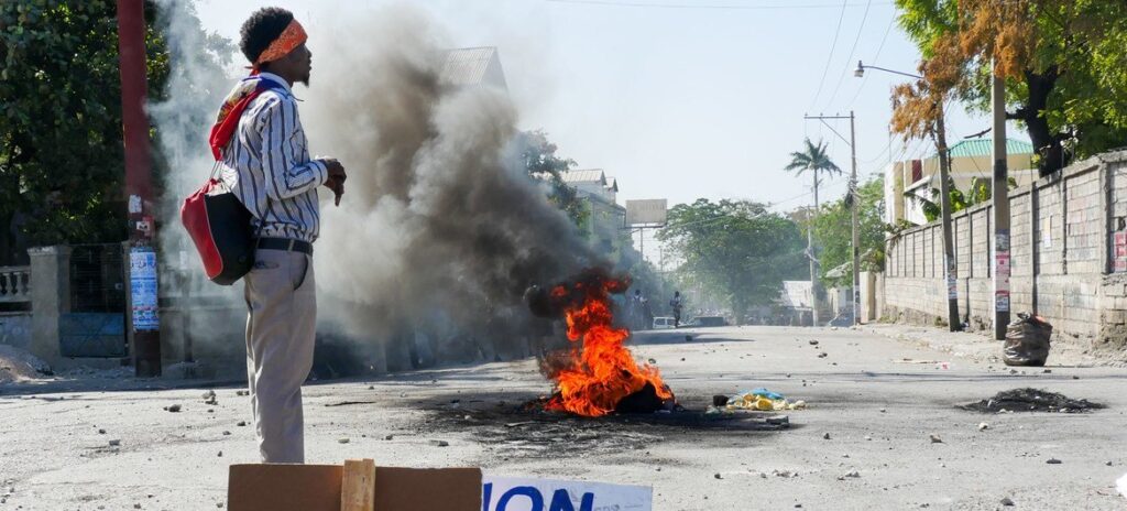 Série de crises é agravada pelo aumento da violência de gangues e bandidos no Haiti (arquivo)